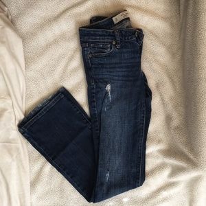 Abercrombie and Fitch Slim Destressed/Ripped Jeans